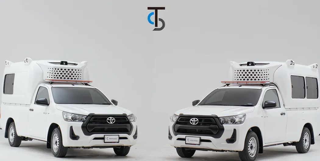 Special-version ambulance based on TCD Japan model