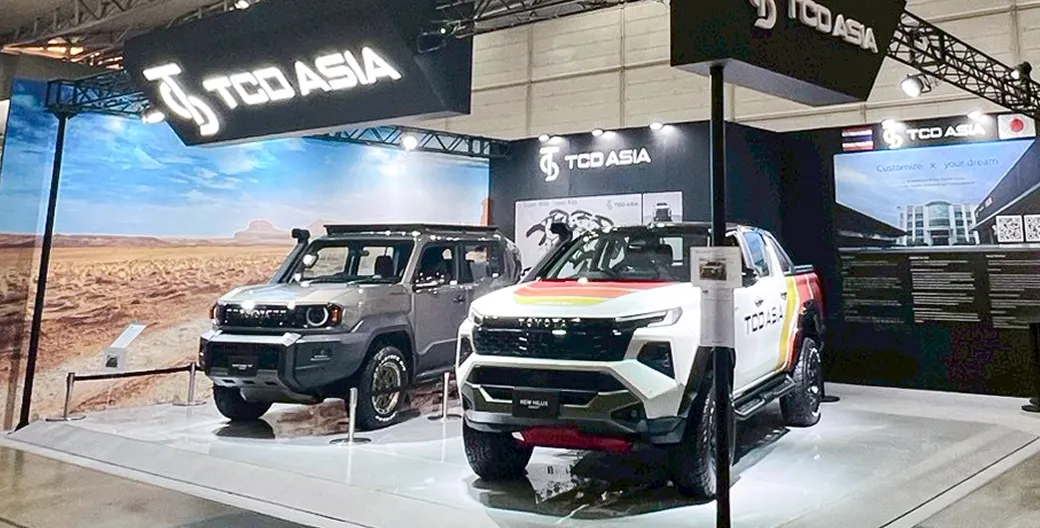 Tokyo Auto Salon 2026 – TCD ASIA booth