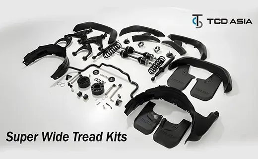 Super Wide Tread kits