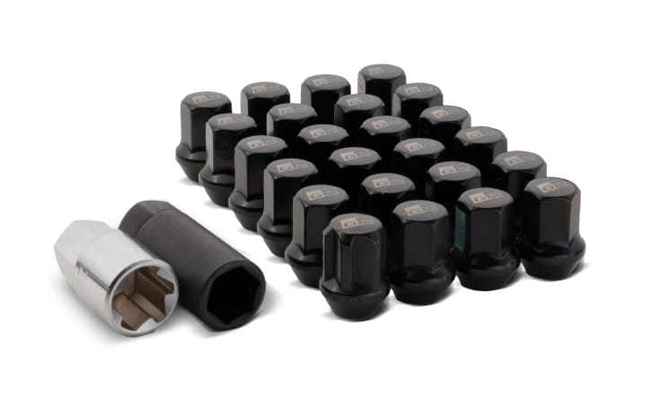 GR Lug Nut 17HEX Taper W/Lock (24Pcs/Set)