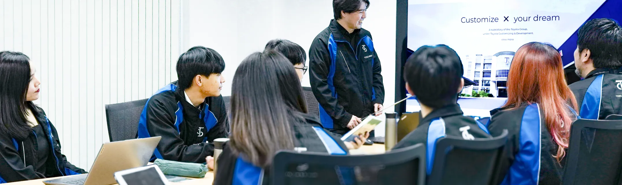 Training session at TCD ASIA